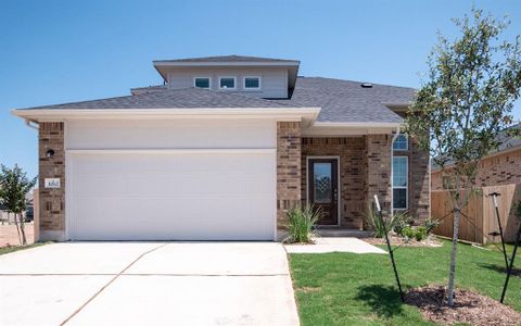 New construction Single-Family house 1062 Blue Oak Boulevard, San Marcos, TX 78666 SEMINOLE II- photo 0