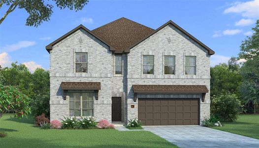 New construction Single-Family house 2025 Hickory Lane, Aubrey, TX 76227 Hawthorn II T- photo 0 0