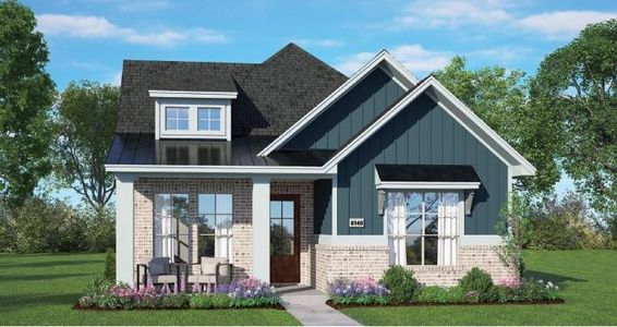 New construction Single-Family house 11814 North Pavillion Drive, Mont Belvieu, TX 77523 Fairway 42'- photo 0 0
