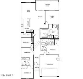 New construction Single-Family house 129 S 175Th Avenue, Goodyear, AZ 85338 Lark- photo 1 1