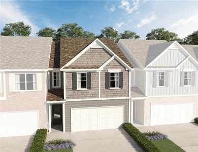 New construction Townhouse house 205 Switcher Court, Union City, GA 30291 - photo 0