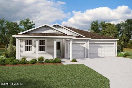 New construction Single-Family house 2856 Bella Terra Loop, Green Cove Springs, FL 32043 Hawkin- photo 0 0