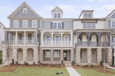 New construction Townhouse house 583 Brashy Street, Woodstock, GA 30188 Andover- photo 0