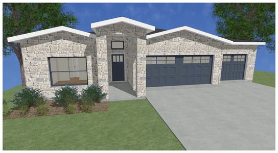 New construction Single-Family house St Andrew, Boggy Ford Road, Lago Vista, TX 78645 - photo