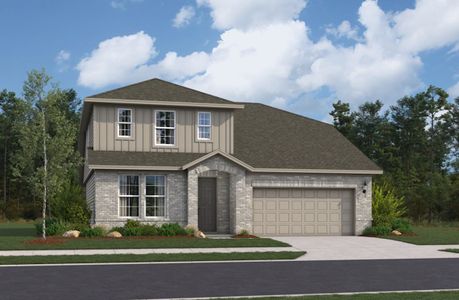 New construction Single-Family house Cascade, 136 Cordova Crossing, Seguin, TX 78155 - photo