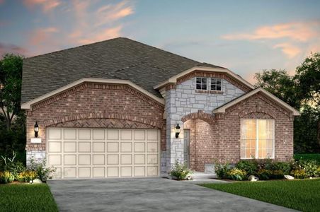 New construction Single-Family house 12012 Bacalar Bnd, Manor, TX 78653 The Keller- photo 0