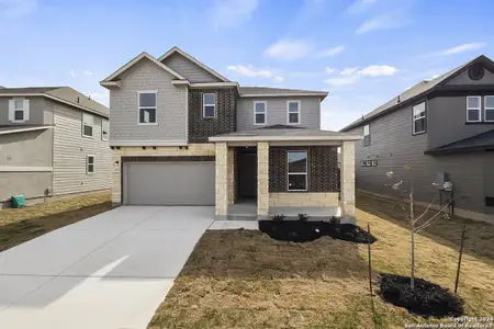 New construction Single-Family house 421 Briarfield Dr, Seguin, TX 78155 2411 Modeled- photo 0