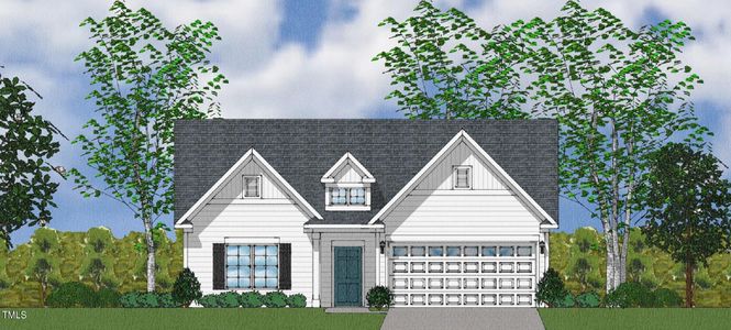 New construction Single-Family house 106 Spotted Doe Drive, Unit 57, Clayton, NC 27520 - photo 0