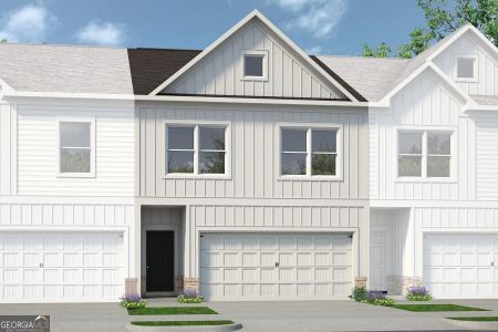 New construction Townhouse house 1196 Chastain Drive, Sugar Hill, GA 30518 The Ellison II- photo 0