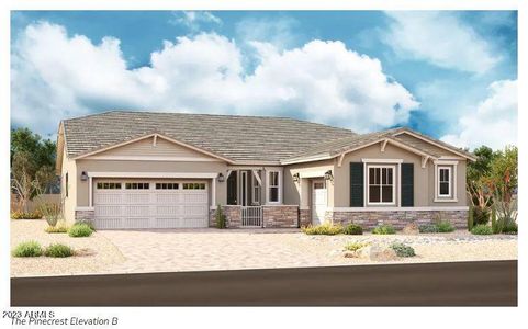 New construction Single-Family house 21786 E Lords Way, Queen Creek, AZ 85142 Pinecrest- photo 0