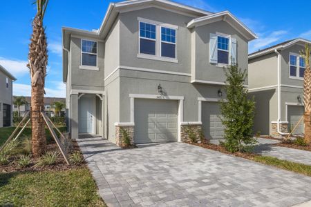 New construction Townhouse house 5475 Brooklet Woods Drive, Wesley Chapel, FL 33545 Marianna- photo 0