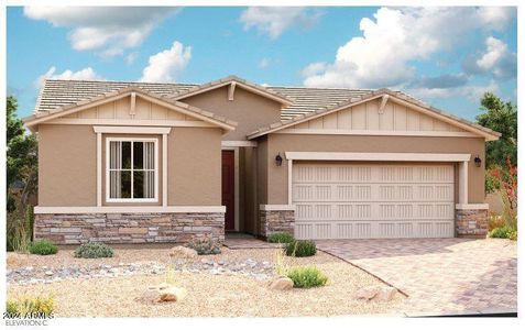 New construction Single-Family house 40482 W Michaels Drive, Maricopa, AZ 85138 Alden- photo 0 0
