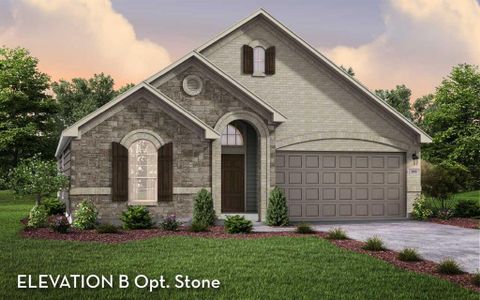 New construction Single-Family house 363 Twin Lakes Boulevard, West Columbia, TX 77486 Glenwood- photo