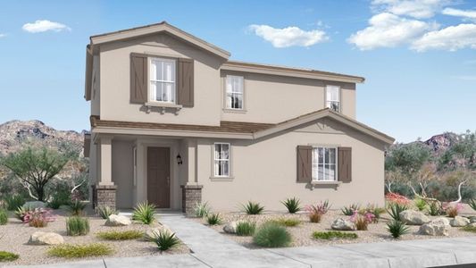 New construction Single-Family house Plan CC-RM4, 14217 West Buckskin Trail, Surprise, AZ 85387 - photo