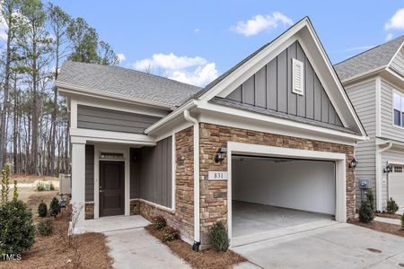 New construction Townhouse house 831 Money Island Place, Cary, NC 27519 - photo 0