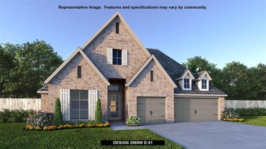 New construction Single-Family house Design 2969W, Ford Trail, New Braunfels, TX 78130 - photo