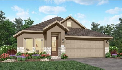 New construction Single-Family house 2821 Meridian Springs Drive, Texas City, TX 77568 Donovan- photo 0