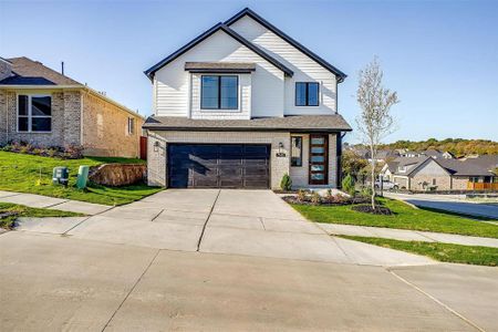 New construction Single-Family house 7145 Talon Bluff Drive, Fort Worth, TX 76179 Cedar- photo 0