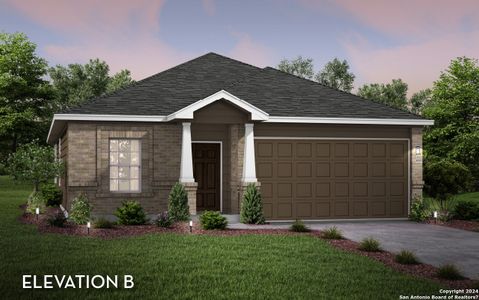 New construction Single-Family house 2819 Milton Run, San Antonio, TX 78245 Pedernales- photo 0