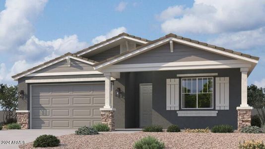 New construction Single-Family house 22865 E Roundup Way, Queen Creek, AZ 85142 Larkspur- photo 0