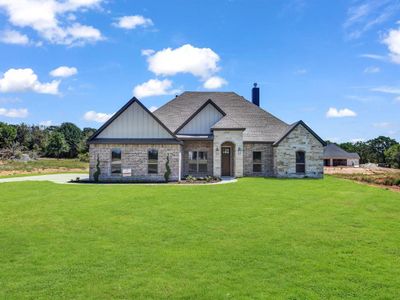 New construction Single-Family house 100 Dubois Road, Peaster, TX 76487 Grayson 24- photo 0