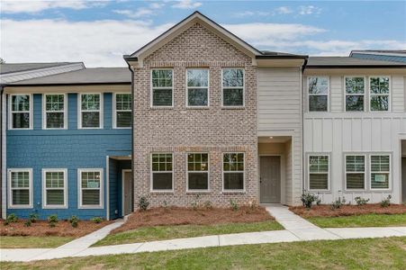 New construction Townhouse house 4140 Kingsbere Way, Douglasville, GA 30135 Cedar Homeplan- photo 0