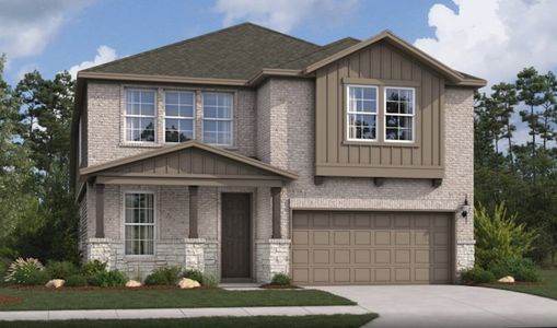 New construction Single-Family house 2435 Seabream Drive Drive, San Antonio, TX 78245 Hudson- photo 0