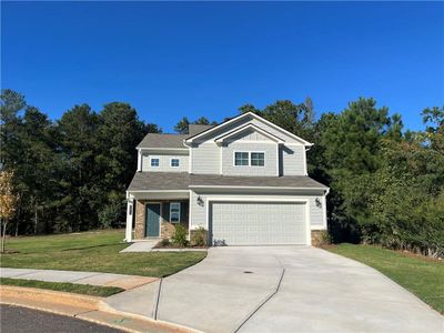 New construction Single-Family house 3271 Forest Green Drive, Douglasville, GA 30135 Juniper- photo 0