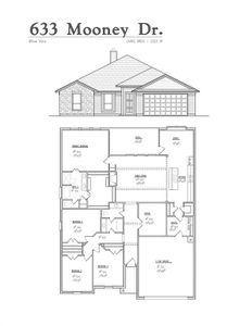 New construction Single-Family house 633 Mooney Drive, Saginaw, TX 76179 - photo 0