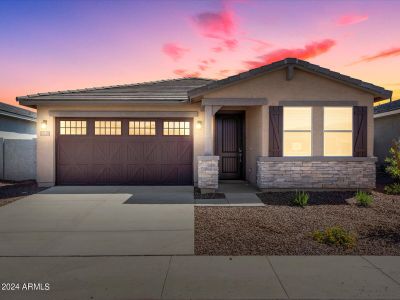New construction Single-Family house 35405 W Cartegna Lane, Maricopa, AZ 85138 Jubilee- photo 1 1