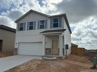 New construction Single-Family house 2537 Windle Lane, Seguin, TX 78155 Voyager Homeplan- photo 25 25