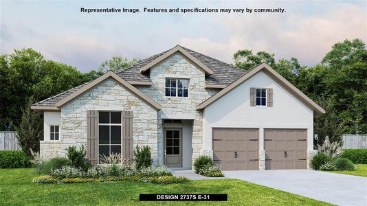 New construction Single-Family house Design 2737S, 1720 Seekat Drive, Canyon Lake, TX 78132 - photo