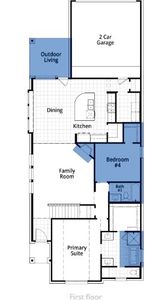 New construction Single-Family house 2804 Chester Drive, Celina, TX 75009 Warrenton Plan- photo 1 1