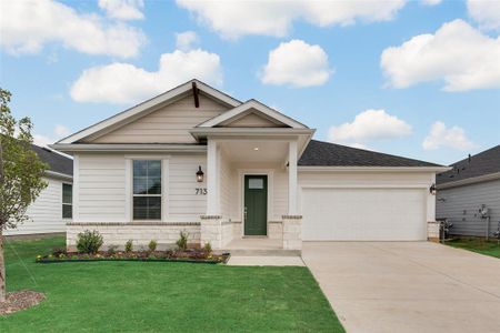 New construction Single-Family house 713 Marcus Lane, Crowley, TX 76036 Aurora- photo 0