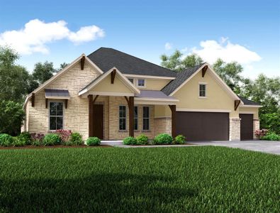 New construction Single-Family house 20922 Whirlaway Green Circle, Tomball, TX 77377 Fredericksburg- photo 0 0
