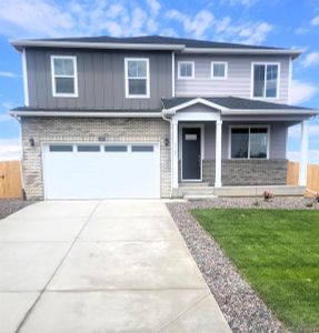 New construction Single-Family house 8365 E 135Th Avenue, Thornton, CO 80602 Henley- photo 0