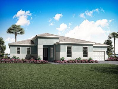 New construction Single-Family house 14109 Sw Delilah Way, Port Saint Lucie, FL 34987 - photo 0