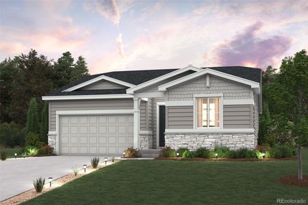 New construction Single-Family house 4266 Canyata Drive, Elizabeth, CO 80107 Telluride- photo 0