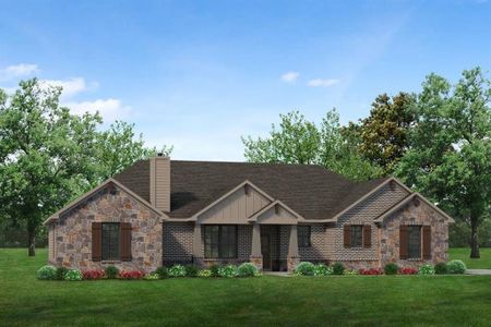 New construction Single-Family house 1170 County Road 200, Valley View, TX 76272 - photo 0