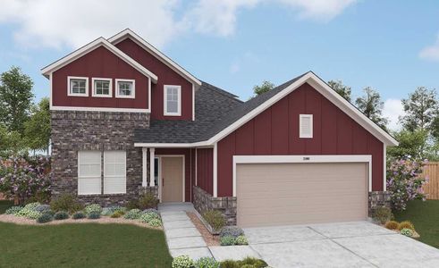 New construction Single-Family house Landmark Series - Southfork, 1826 Cabin Wood Lane, Forney, TX 75126 - photo