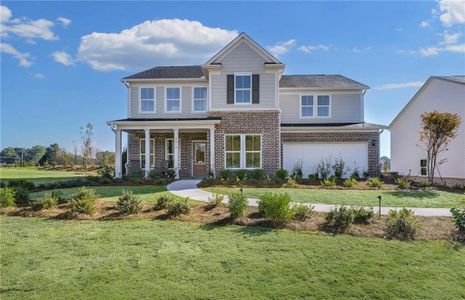 New construction Single-Family house 3166 Morris Hills Drive, Dacula, GA 30019 - photo 0