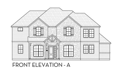 New construction Single-Family house Kennedy, Fall Creek Cove, Mesquite, TX 75181 - photo