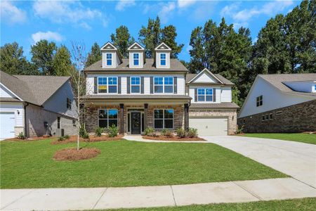 New construction Single-Family house 6992 Manchester Drive, Flowery Branch, GA 30542 Colfax- photo 0