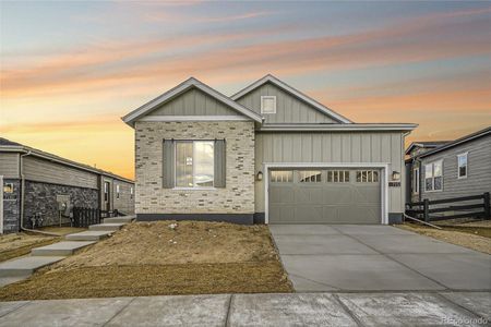 New construction Single-Family house 7152 Canyon Sky Trail, Castle Pines, CO 80108 - photo 0