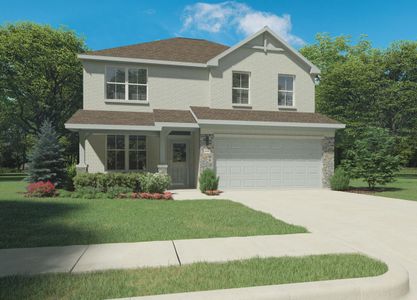 New construction Single-Family house Pearl | Trinity Ranch - Gem Series | 45' Lots, 216 Tolo Drive, Elgin, TX 78621 - photo