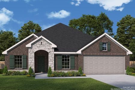 New construction Single-Family house 115 Carolina Jasmine Drive, San Marcos, TX 78666 The Fairlane- photo 0