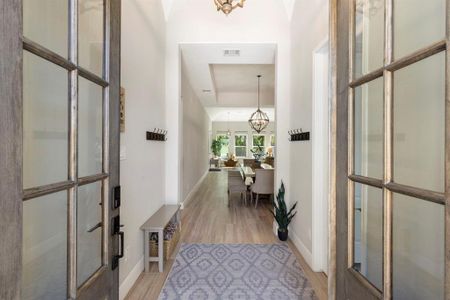 Enjoy the double doors upon entry making a statement with guests!