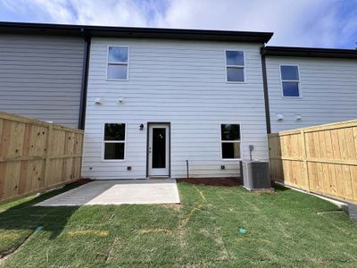 New construction Townhouse house 750 Rhone Street, Cumming, GA 30041 Foxglove Homeplan- photo 50 50