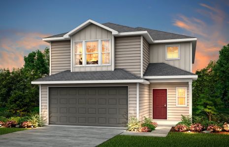 New construction Single-Family house Lincoln, 135 Rock Nettle, New Braunfels, TX 78130 - photo