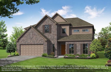 New construction Single-Family house 672, 2634 White Aspen Trail, Rosenberg, TX 77471 - photo